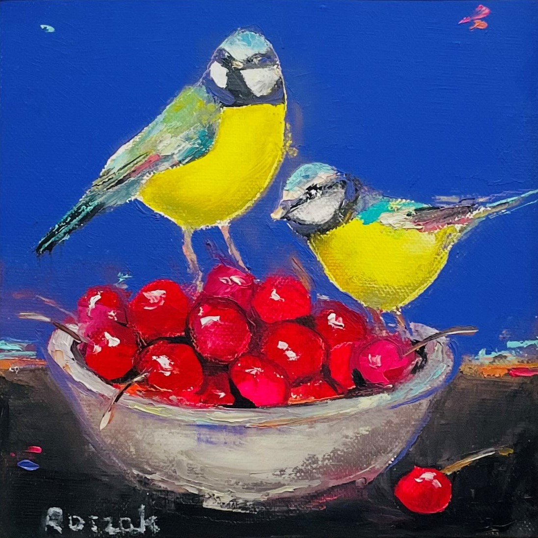 'Cherries' by artist Basia Roszak